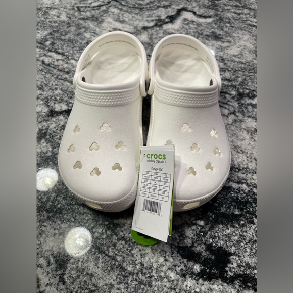 Mickey Ears Crocs classic White M6/W8 WDW PARKS - Picture 5 of 10
